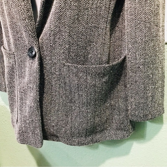 [H&M] Lightweight Herringbone Blazer Sz US 2 - Picture 4 of 9